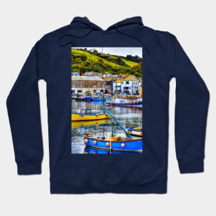 Mevagissey, West Wharf, Cornwall, UK Hoodie